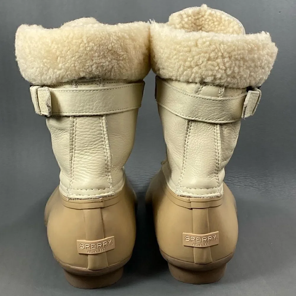 Sperry Shearwater Buckle Boots womens size 11